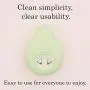 iroha MIDORI Women Vibrator, Rechargeable Intimate Massager, Water-Resistant Soft Silicone Personal Toy, ihm-02 Green iroha MIDORI Women Vibrator, Rechargeable Intimate Massager, Water-Resistant Soft Silicone Personal Toy, ihm-02 Green