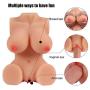 Lo`vel`y Girl’s 3D Mo`de`l Female Torso Three in One Lengthened Channel with Multi Large Particles