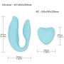 NECG-EFA Sexy Toystory for Adults Couples Multispeeds V?bàrting Sixx Vibrating Portable Control Neck Speed C Ms
