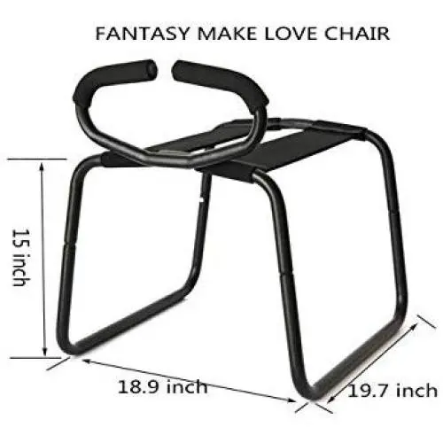 Multifunction Position Enhancer Chair Novelty Toy with Handrail for Couples Furniture