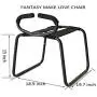 Multifunction Position Enhancer Chair Novelty Toy with Handrail for Couples Furniture