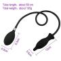 Couple Sex Foreplay Fur Tail Plug Butt Inflatable Butt Plug Expandable Anal Inflate Anal Plug Anal AirFilled Pump Sex Toy for Men Woman Gay,Bullet Style,Butt Sex Plug Set Medium Play Talent