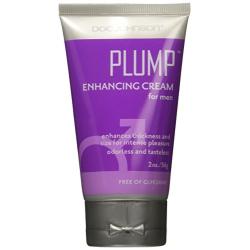 Doc Johnson Plump - Enhancing Cream For Men - Enhances Thickness and Size for Intense Pleasure - Odorless and Tasteless - Free of Glycerin - 2 Oz. (56g)