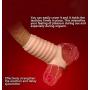 YYOJ Penis Sleeve Penis Extender Cock Ring Sex Toys Soft Silicone Reusable (3 Pieces)