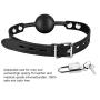 UTIMI Ball Gag Silicone with Nipple Clamps, Lock & Key Included