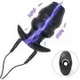 Kixnor E-Stim Stimulation Accessories Electro Conductive Electric Shock Plug Hollow Butt Physiotherapy Ring with Cable Electric Stimulator Massage for Mens Kixnor E-Stim Stimulation Accessories Electro Conductive Electric Shock Plug Hollow Butt Physiotherapy Ring with Cable Electric Stimulator Massage for Mens