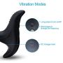 Anal Vibrator Sex Toys Remote Control 12 Powerful Vibrating Rechargeable Prostate Massager for Men Anals Plugs Adult Toys for Men Women and Couples (Black)