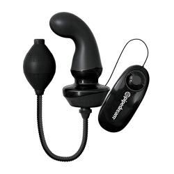 Pipedream Products Anal Fantasy Elite Collection Inflatable P-spot Massager, Black, 7.7 Lb