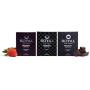 Royal Condoms Variety Pack - Natural, Strawberry, Chocolate, Ultra Thin, Organic, Gluten Free, Cruelty Free, Vegan, Nitrosamine Free, Non-Toxic, Latex Covered in Odor Free Water Based Lube, 9 Count