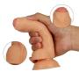 Ultra Realistic Dildo for Beginners with Strong Suction Cup,LUV-SPOT Mens Flexible Cock with Balls Lifelike Penis Anal Sex Toys Orgasm for Women Masturbation 6.5 inch