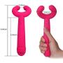 G Spot Vibrator with 3 Motors for Vagina Clitoris Penis Stimulation, Dildo Vibrator Adult Sex Toys with 7 Vibration Modes Waterproof Penis Stimulator for Women Men Couple
