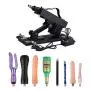 Y-Not Automatic Love Machine, Fast Pumping and Thrusting Multi-Speed Telescopic Hands-Free Dildo Retractable Masturbation Sex Toys for Women and Men with 8 Attachments