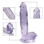 COOTX Translucent Dîldɔ Women Toys with Strong S-uctión Perfect A-dult Women Pleasure Toys Double Pleasure Toy for Women (Color : Blue)