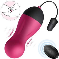 Sexy Slave Waterproof 10X Rechargeable Wireless Remote Bullet Vibrator - Vibrating Egg, Rose and Black