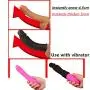 Penis Sleeve Reusable Condoms for Men Penis Enlargement Delay Ejacuation Trainer Penisring Condones Safer (Black)