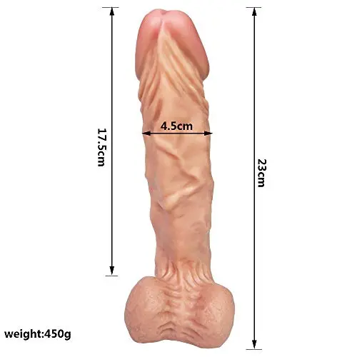 HAOZICH Women Dilló 9.44 Inch Super Long Huge Stick Relax Massager Wand for Female, Personal Massage Toys HAOZICH HAOZICH Women Dilló 9.44 Inch Super Long Huge Stick Relax Massager Wand for Female, Personal Massage Toys HAOZICH