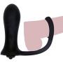 Anal Plug Delay Ring 10 Speed Sex Toys Prostate Massager Vibrating Cock Ring Anal Sex Toys for Men Delay Ejaculation Anal Butt Plug