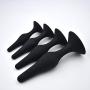 Movitip Waterproof Butt Plug Anal Plug Sensuality Anal Toy, Silicone Anal Sex Toy Set with Suction Cup, Anus Play Adult Sex Toy for Male Prostate Massage (4 PCS)