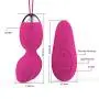 YETRUN USB Rechargeable Wireless Remote Control Vibrating Silicone Bullet Egg LED Light 10-Frequency Exercise the vagina muscles Mini Vibrator Adult Sex toy for Women