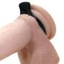 Doc Johnson Titanmen - 4 C-Ring Set - Helps Create Firmer and Thicker Erections - Side Tabs for Easy Removal and Adjustment - Black