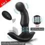 CHEVEN Whirling Beads Dual Motors Vibrating Anal Vibrator for Men with Wireless Remote Control,Anal Vibrators Butt Plug Prostate Massager Stimulator,Adult Male Anal Sex Toys for Men Women and Couples CHEVEN Whirling Beads Dual Motors Vibrating Anal Vibrator for Men with Wireless Remote Control,Anal Vibrators Butt Plug Prostate Massager Stimulator,Adult Male Anal Sex Toys for Men Women and Couples