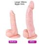 MISSOX Reusable Sleeve for Men Realistico Extender Enlargement 9 INCH Large Extra 3 INCH