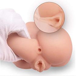 Male Masturbator Sex Doll for Men Adult Love Toy with Virgin Vagina and Tight Anal Butt Pocket Pussy Ass Male Masturbation Stroke Toys for Men Novelty Funny Gags Gift for Husband Boyfriend Couple