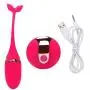 ZHLZZ Vibrating Egg Remote Control Vibrators Sex Toys for Women Exercise Vaginal Kegel Ball G-Spot Massage USB Rechargeable,Red