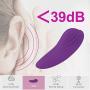 IMO Wearable Wireless Remote Control Vibrator Panty Sex Toy Magnetic Rechargeable Design Waterproof Clitoris Vibrator, 7 Quiet Vibration Modes for Women or Couple Play