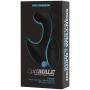 Doc Johnson OptiMALE™ - P-Curve - Ergonomically Curved Beginner-Friendly Vibrating Prostate Massager - Silicone, Remote Operated, Multi-Function, USB Rechargeable - Black