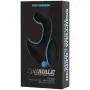 Doc Johnson OptiMALE™ - P-Curve - Ergonomically Curved Beginner-Friendly Vibrating Prostate Massager - Silicone, Remote Operated, Multi-Function, USB Rechargeable - Black
