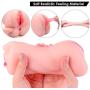 ZEMALIA Male Masturbators Sex Toys for Man Masturbation, 3 in 1 Realistic Textured Pocket Pussy with Lifelike Teeth and Tongue for Oral Sex, Vagina Sex and Anal Sex with Water Based Personal Lubricant ZEMALIA Male Masturbators Sex Toys for Man Masturbation, 3 in 1 Realistic Textured Pocket Pussy with Lifelike Teeth and Tongue for Oral Sex, Vagina Sex and Anal Sex with Water Based Personal Lubricant