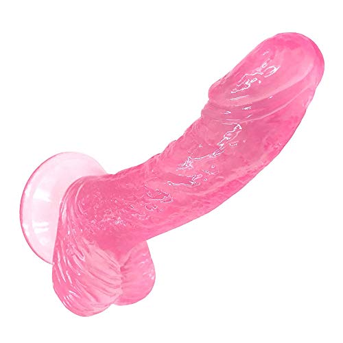 JHKJDF Creative Super Soft Womens Díldɔ Huge Personal Body Massage Wand and Big Head-6.1 Inch (Colour: Pink)