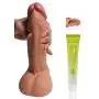 ANFEI Hyper Realistic Dildos, FDA Approved Dual Density Liquid Silicone Adult Toys 9 Inch G-Spot Premium Penis Dong with Suction Cup, Sex Toy for Female Masturbation