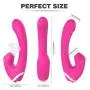 9 Speed Vibrating Wand Massager,Suction and Vibration Therapeutic Function Electric Massager Magnetic USB Rechargeable Depth Waterproof Relieve Stress and Relax Muscles 9 Speed Vibrating Wand Massager,Suction and Vibration Therapeutic Function Electric Massager Magnetic USB Rechargeable Depth Waterproof Relieve Stress and Relax Muscles