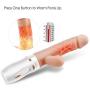 Heating Thrusting Sucking Vibrator G-spot Dildo with 10 Vibrating Modes 3 Thrusting Speed Imitating Oral Sex Movements of a Lover, EROCOME Clit Nipples Stimulator Massager for Women or Couple Fun