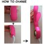 G Spot Rabbit Vibrator Clitoris Stimulation, EVERFUN Waterproof Dildo Vibrator Clit Stimulator with 10 Vibration Modes Quiet Dual Motor for Women Rechargeable (Pink)