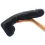 16.14 Inch New Arrival FAAK Super Huge 3 Inch Thick ReaIistic Dildo Female Masturbation Tool Massive Anal Sex Toy for Male Long Giant (Black)