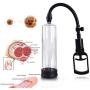 Women Relaxing Male Penis Pump, Enlarger Enlargement Bigger Sleeve Growth Enhancer Extender for Men Penisgrowth Pump Penisextender Length Device for Men