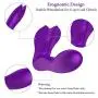 Wearable Wireless Remote Control Clitoris and G-Spot Stimulator, Clitoral Dildo Silicone Vibrators for Adult, Rechargeable Waterproof Vibrate Masturbation G Spotter Stimulator … (Purple) Wearable Wireless Remote Control Clitoris and G-Spot Stimulator, Clitoral Dildo Silicone Vibrators for Adult, Rechargeable Waterproof Vibrate Masturbation G Spotter Stimulator … (Purple)