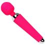 USB Rechargeable,100% Waterproof and Quiet,Wireless & Travel Friendly,G-spot Sex Vibrator,Powerful Magic Wand Massager (Pink)