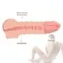 Vibrating Male Masturbators Cup Pocket Pussy Ass Anal Sleeve Doll Masturbation for Men & 2 in 1 Realistic Dildo for Women Adult Sex Toy for Couple 