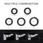 Male Penis Ring Set of 5, Adorime Stretchy Soft Silicone Cock Rings Set for Men to Enhance Erection Prolong Sex Time, Cockring for Sex Male Penis Ring Set of 5, Adorime Stretchy Soft Silicone Cock Rings Set for Men to Enhance Erection Prolong Sex Time, Cockring for Sex