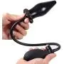 Meixx Inflatable Anal Plug Toys, Vaginal G-Spot Anal Toy, Portable Anal Butt Plugs Sex Toys Masturbation of Lgbts and women or Couples, Premium Silicone Fetish Anal Butt Plugs Anal Trainer Toys(Black)