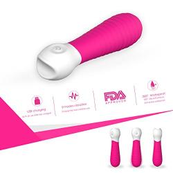 Wand vibrators | Ripple Design | 9 Speed Patterns | Waterproof design | USB Rechargeable | Cordless | Medical-grade Silicone | For Men and Women