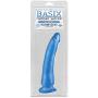 Pipedream Rubber Works Slim 7-Inch Dong with Suction Cup  Blue