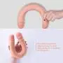 Dildo Adult Toy for Lesbian, SHEQU 14.96 Inch Silicone Double Sided Dildo for Women Waterproof Flexible Double Dong with Curved Shaft for Vaginal G-spot and Anal Play (Peters Dick) Dildo Adult Toy for Lesbian, SHEQU 14.96 Inch Silicone Double Sided Dildo for Women Waterproof Flexible Double Dong with Curved Shaft for Vaginal G-spot and Anal Play (Peters Dick)
