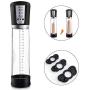 Electric Penis Pump Enlargement Vacuum Pump with 3 Penis Rings Automatic Rechargeable Male Enhancement Training Device with 5 Pressure Settings to Increase Size and Strength