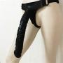 Lfcmf 13.39 inches Extremely Life-Like Péggîng Strápôn for Women Couples Beginner Soft and Adjustable (Color : Black)