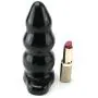 Doc Johnson Triple Ripple Butt Plug - Large - 5.6 in. Long and 2.3 in. Wide - Gradually Widens - Sturdy Flared Base - Anal Toy - Black Doc Johnson Triple Ripple Butt Plug - Large - 5.6 in. Long and 2.3 in. Wide - Gradually Widens - Sturdy Flared Base - Anal Toy - Black